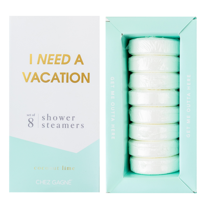 Need a Vacation Shower Steamers