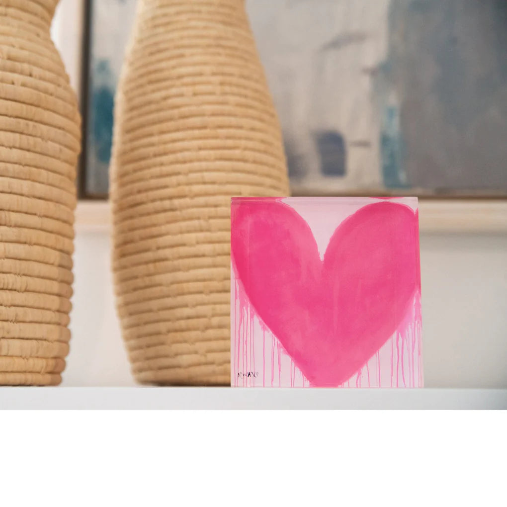 Kerri Rosenthal | Block of Love | In My Heart Drippy Heart