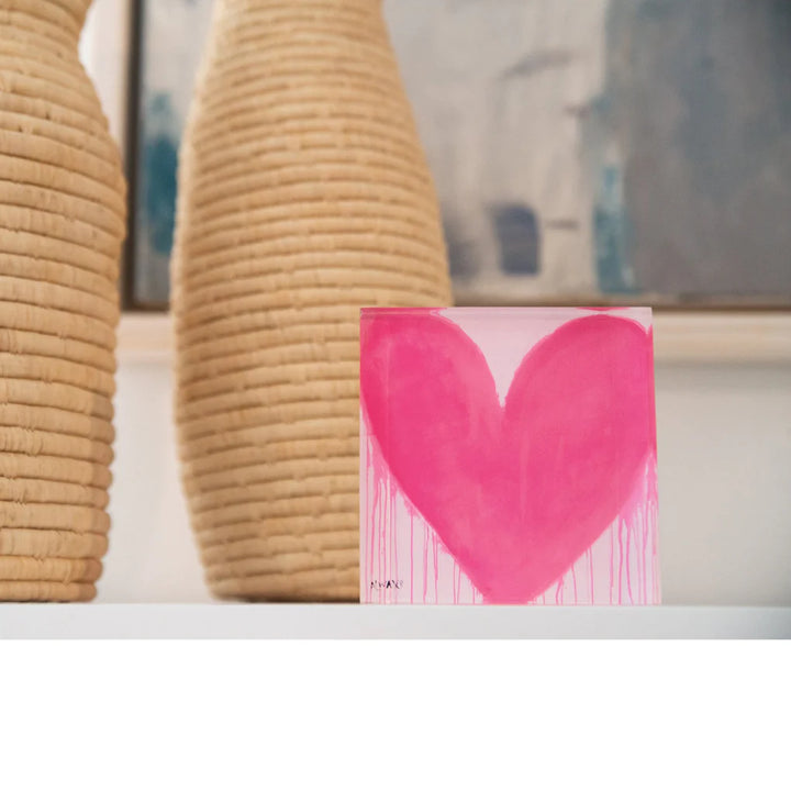 Kerri Rosenthal | Block of Love | In My Heart Drippy Heart