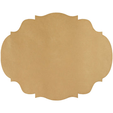 Die Cut Gold French Frame Placemats