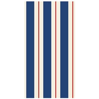 Navy & Red Awning Stripe Guest Napkins