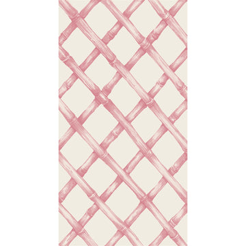 Pink Lattice Guest Napkin