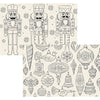 Holiday Double Sided Coloring Placemat Pad