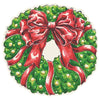 Die Cut Holiday Wreath Placemats