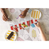 Summer Treats Coloring Placemat Pad