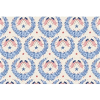 American Floral Placemat Pad