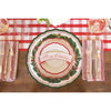 Die Cut Holiday Holly Placemats