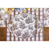 Die Cut Harvest Toile Frame Placemats