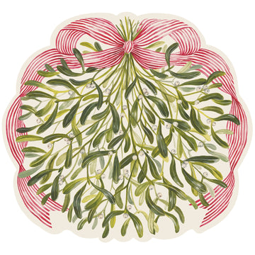 Die Cut Mistletoe Placemats