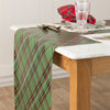 Green Plaid Runner