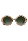 Krewe Eliza Glace Sunglasses Oversized Chunky Bubble Colorful