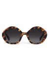 Krewe Eliza Venezia Tortoise Bubble Oversized Chunky