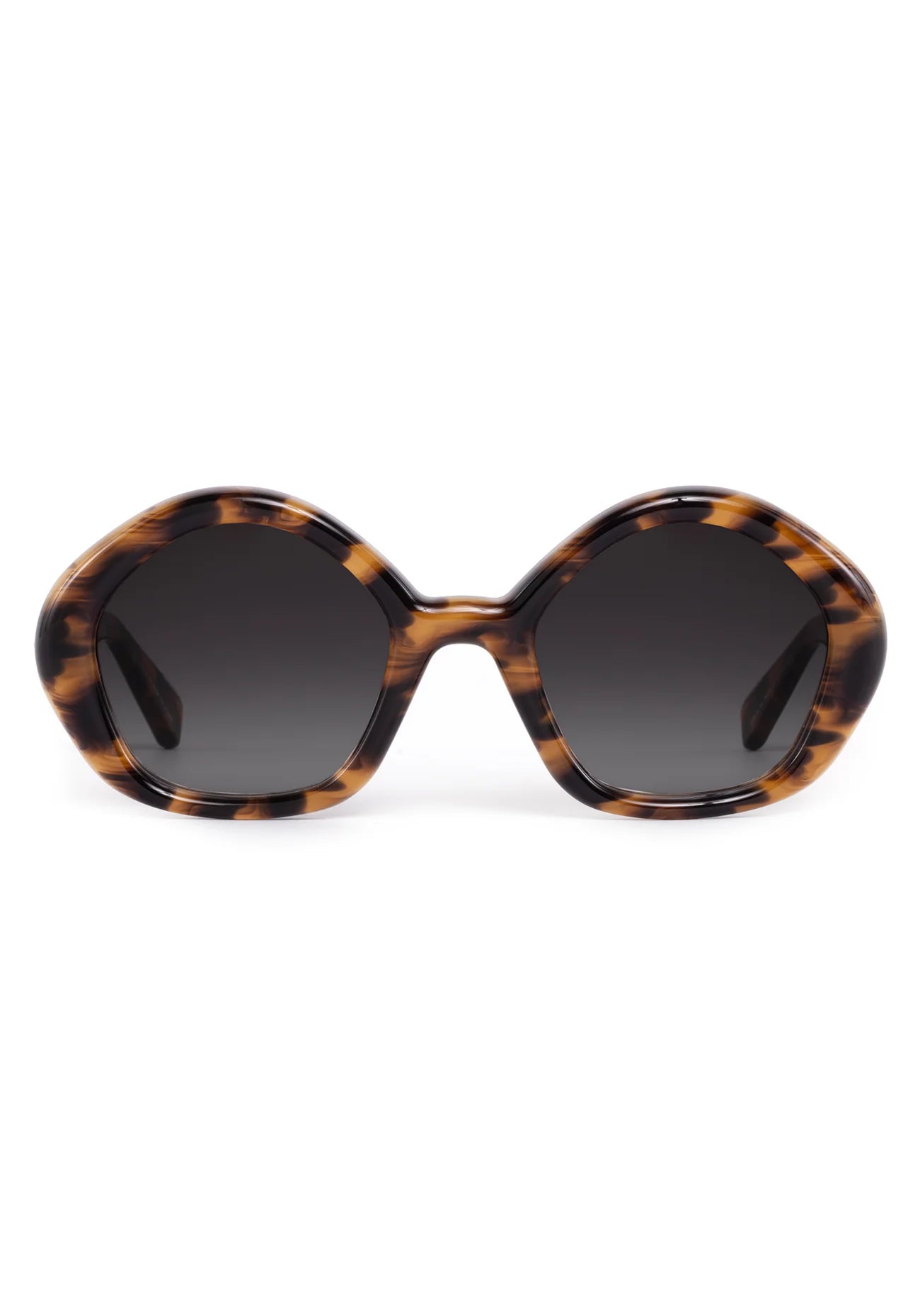 Krewe Eliza Venezia Tortoise Bubble Oversized Chunky