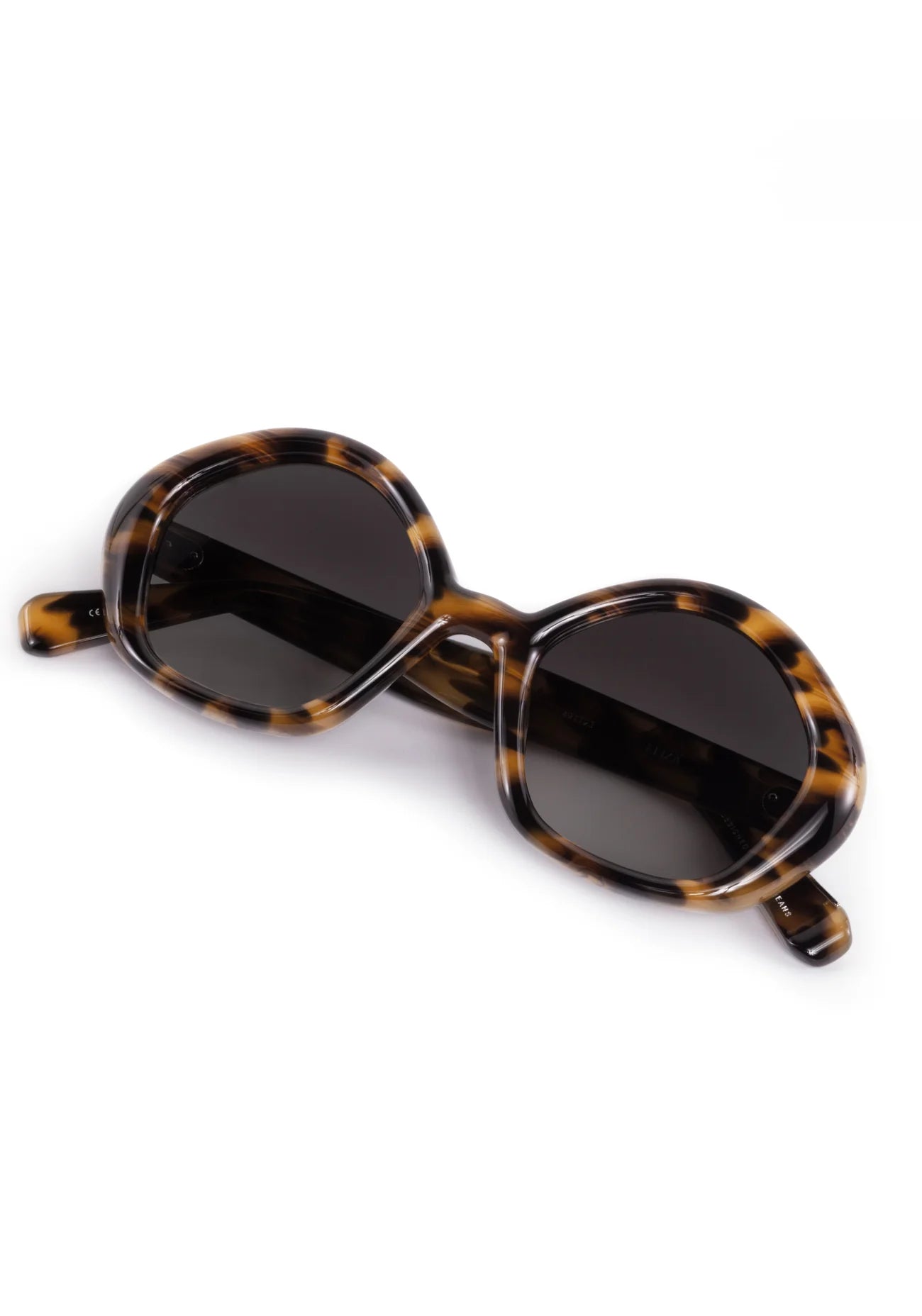 Krewe Eliza Venezia Tortoise Bubble Oversized Chunky