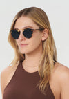 stl II. bengal polarized 24k. Sunglasses. Krewe eyewear. Designer sunglasses. New orleans. Polarized. UV protection. UVA/UVB. Fashion sunglasses. Prescription. Sunglasses for men. Sunglasses for women. Retro sunglasses. Aviators. Wayfarer. Cat-eye sunglasses. Oversized sunglasses. Mirrored sunglasses. Trendy. Stylish. Luxury sunglasses. 