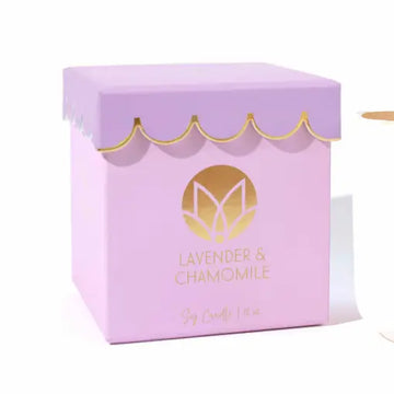 Lavender and Lime Soy Candle