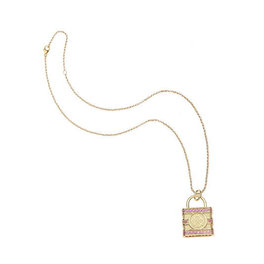 LOVE Locked Up In Love Necklace