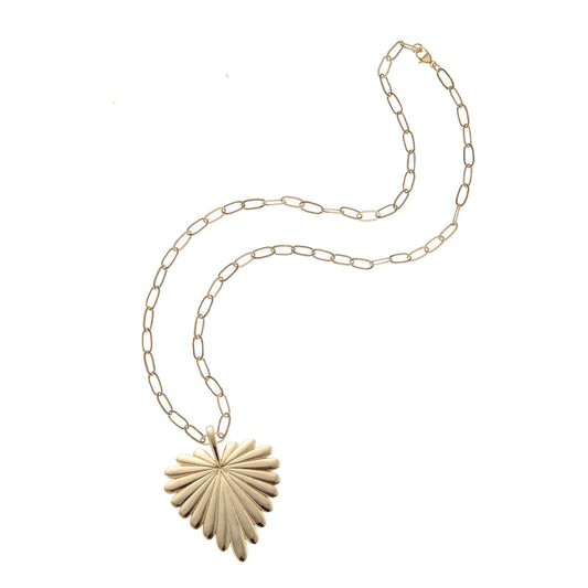 LOVE Full-Heart Pendant Necklace