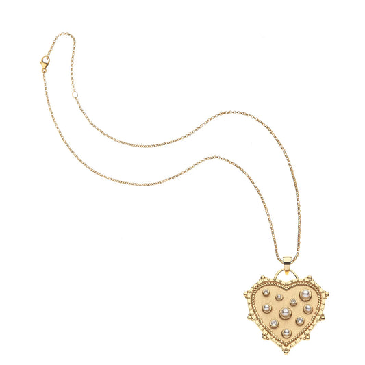 LOVE In The Air Heart Pendant Necklace