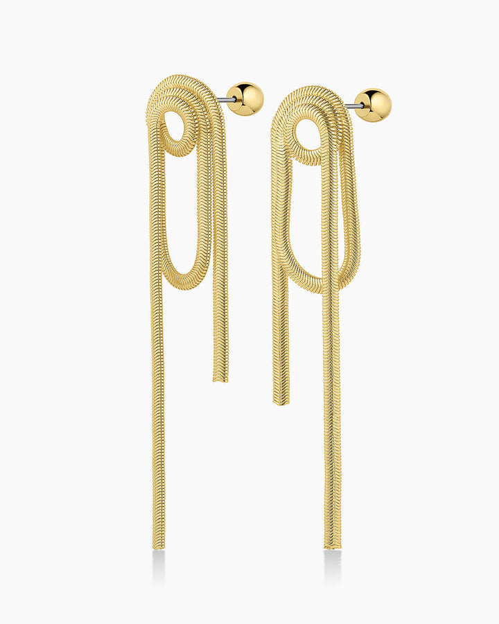 Gorjana | Venice Loop Earrings Gold