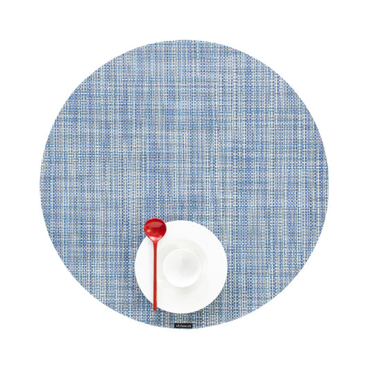 Round Mini Basketweave Placemat