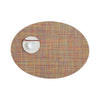 Oval Mini Basketweave Placemat