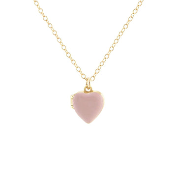 Enamel Heart Locket