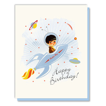 Birthday Rocket Boy