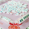 Double Sided Mahjong Mat | Pink