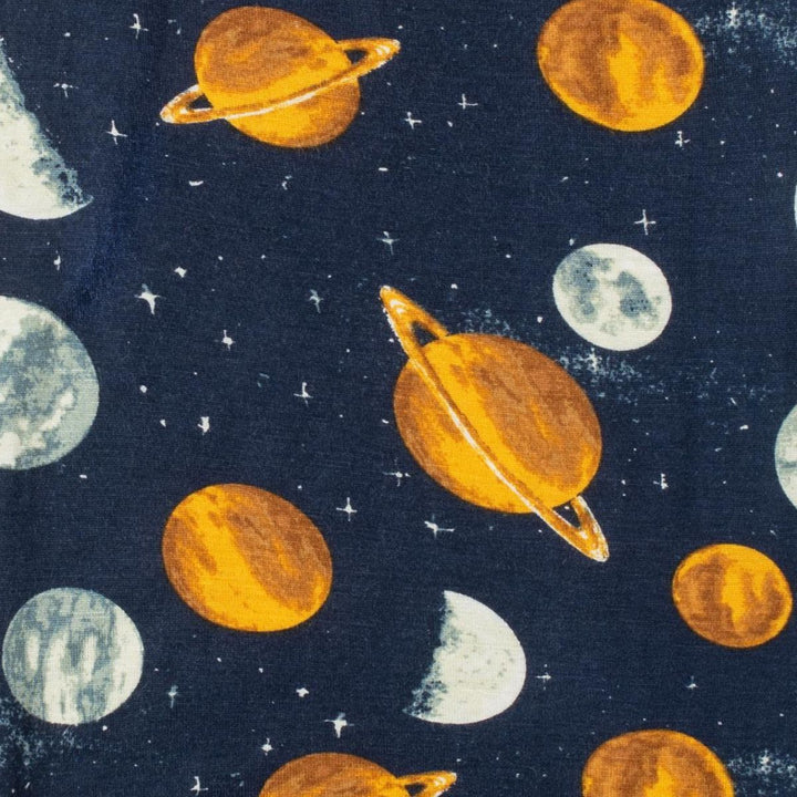 Zipper Footed Romper | Planets