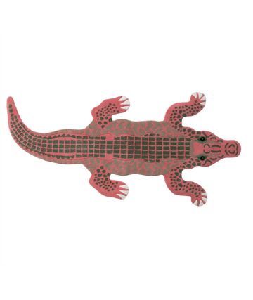 Pink Later Gator Rug