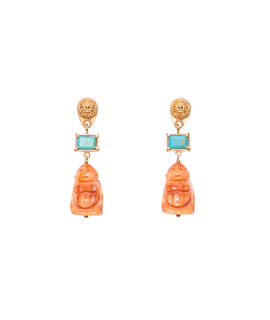 Buddha Drop Earrings