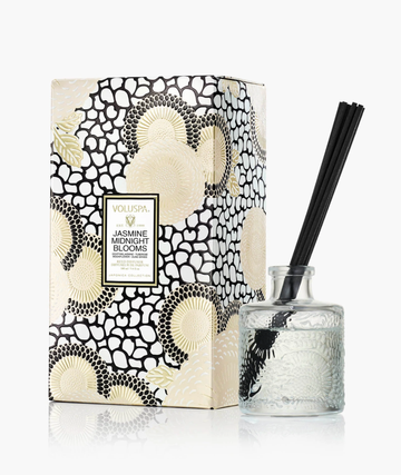 Jasmine Midnight Blooms Reed Diffuser Set