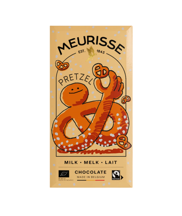 Milk chocolate with Pretzels