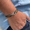 Braga Bracelet with Linked Chain Fixture | Green