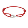 Braga Bracelet with Linked Chain Fixture | Red