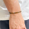 Ibiza Tiger Eye Heishi Stone Bracelet
