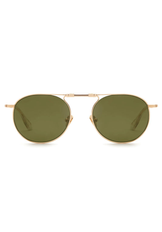 RAMPART FOLD | 18K + Crystal Polarized