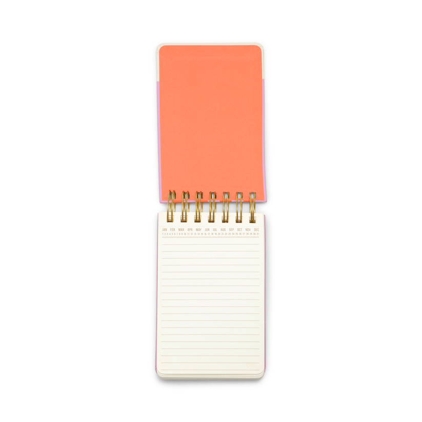 Twin Wire Chunky Notepad | Stripes
