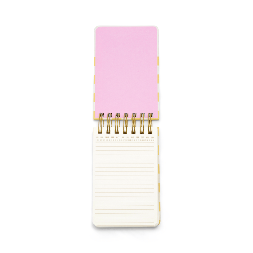 Twin Wire Chunky Notepad | Checks