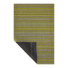 Citron Skinny Stripe Shag Big Mat