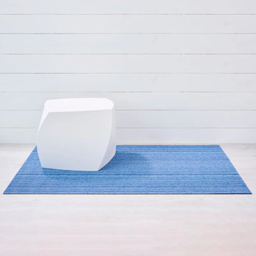 Ocean Skinny Stripe Shag Big Mat