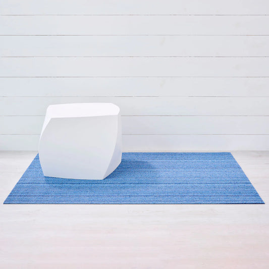 Ocean Skinny Stripe Shag Big Mat
