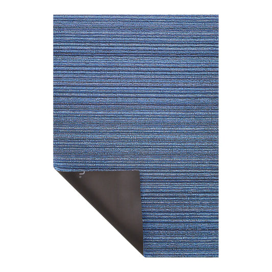 Ocean Skinny Stripe Shag Utility Mat