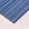 Ocean Skinny Stripe Shag Utility Mat