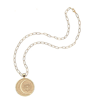 STRONG Original Pendant Coin Necklace (Mi Alzo Ancora)