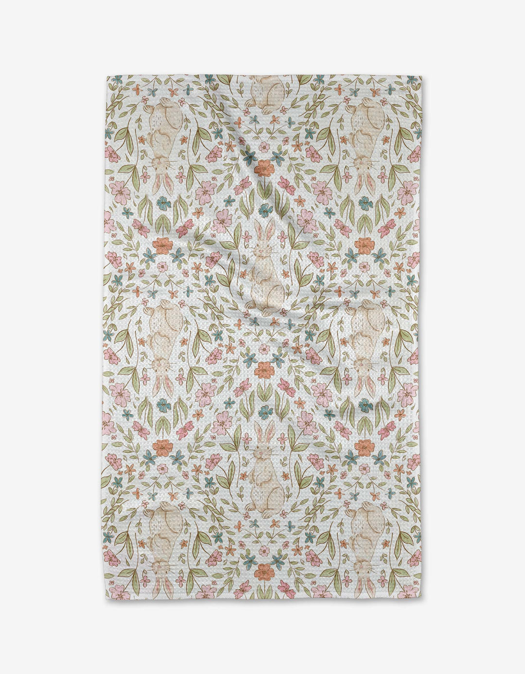 Geometry |  Cottontail Florals Kitchen Tea Towel