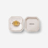 Nocturne Time Ring | Deep Gold and Amber