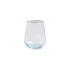 Rainbow Assorted Stemless Wine Glasses | Set of 4