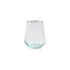 Rainbow Assorted Stemless Wine Glasses | Set of 4